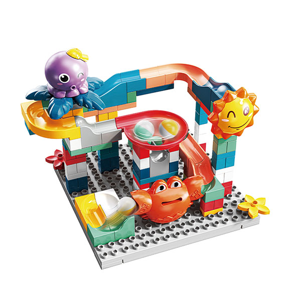 Crab and optopus slide 152 pcs building block set