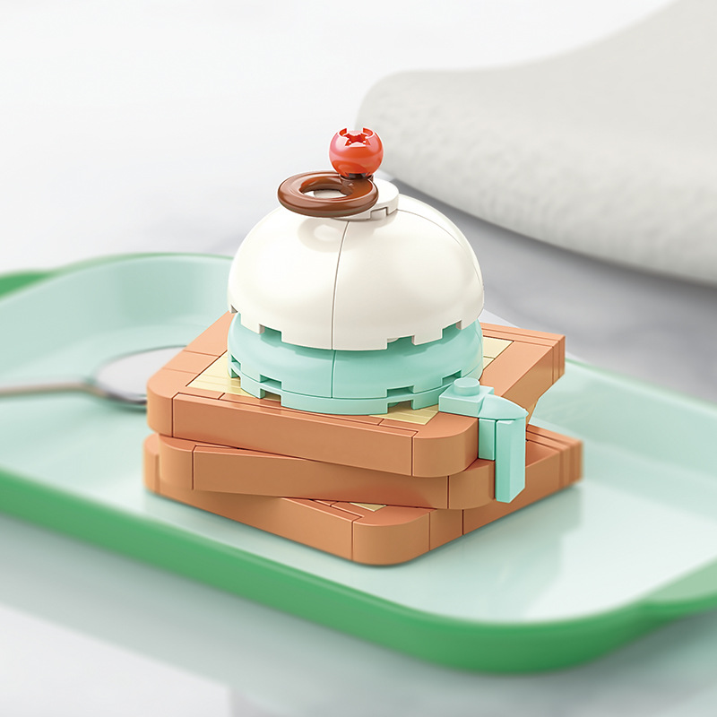 Cute courmet creative building blocks