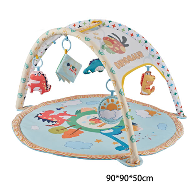 Hot selling hanging animals large baby tent playing mat for floor with toys balls