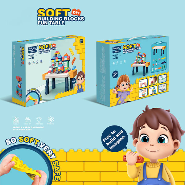 Eco friendly Soft building blocks