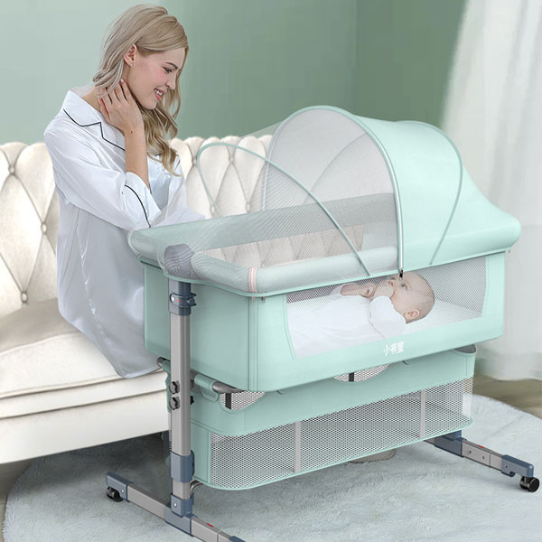 Baby Rocker Fold-able Baby Cradle Sleeping Crib