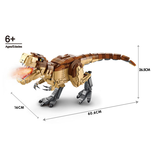 1449PCS Building Block Toys Dinosaur World Tyrannosaurus Rex Model Building Block