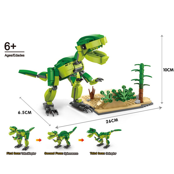 Jurassic Dinosaur Assembly Building Block Set