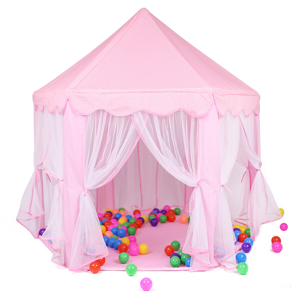 Outdoor Indoor Princess Castle Child House Play Tent