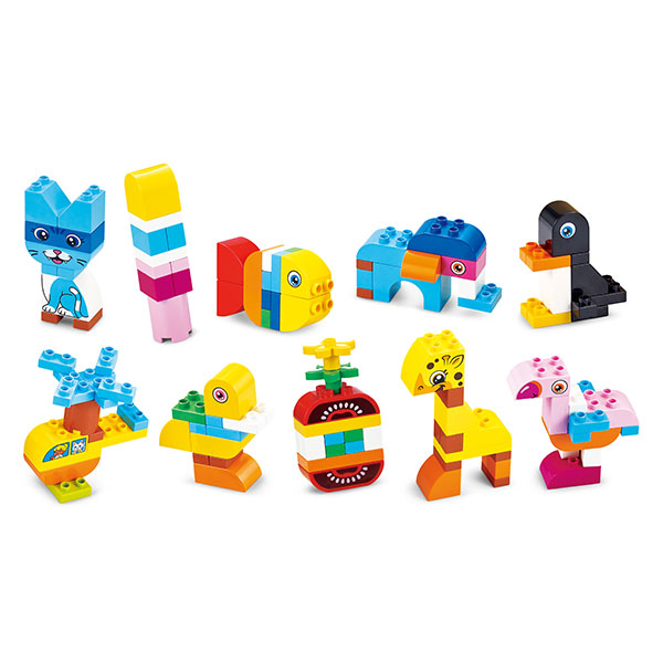 Assembly Cute Animal Park Building Brick Toys