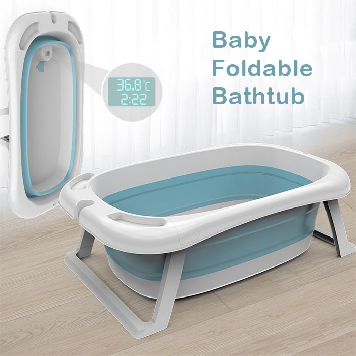 Hot sale High quality small plastic baby foldable bath tub