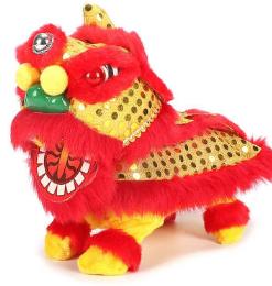 Electric toy Chinese Lion dance with light and music can walk the festival necessary