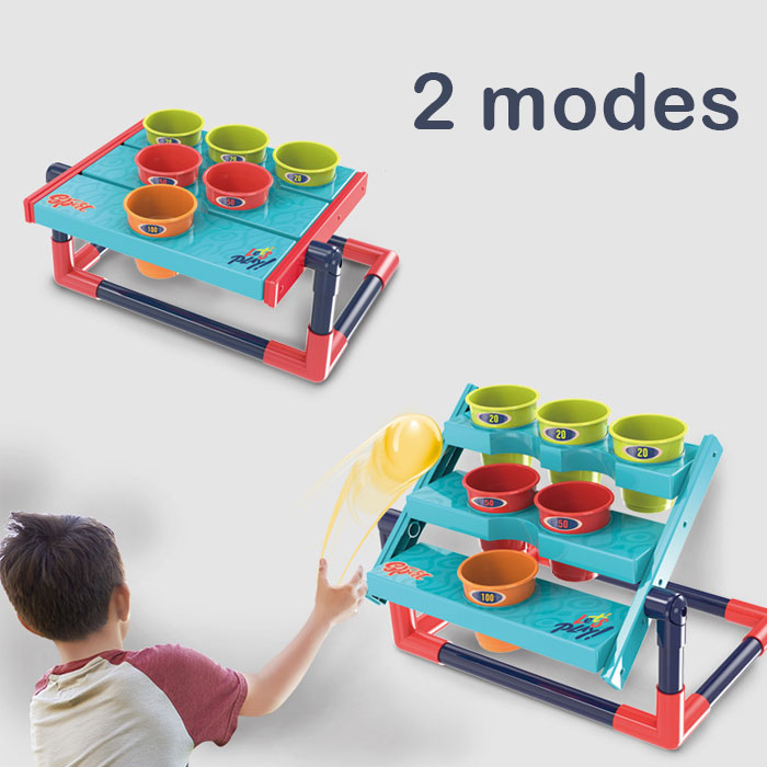 Sport toys indoor outdoor pu balls kids ring throwing game set