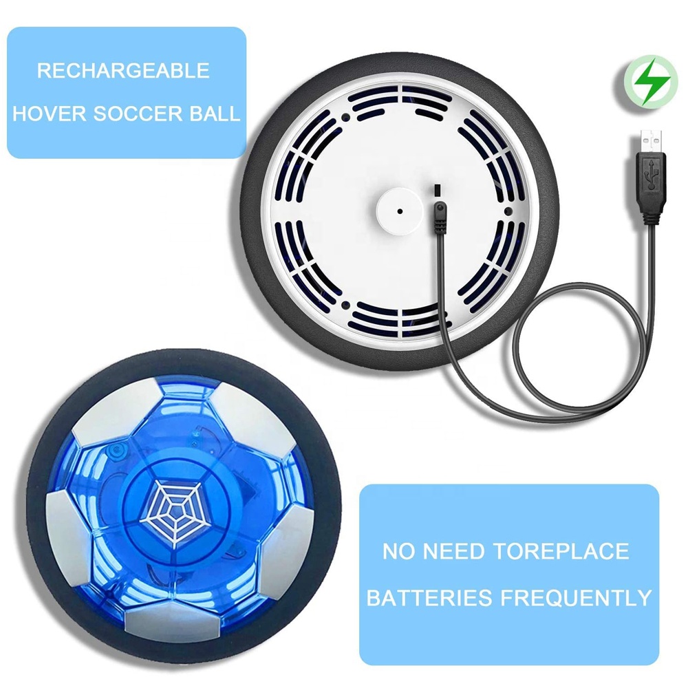 RX3385B Hover Soccer Ball Set Foam Bumper Indoor Sports Air Soccer Game with Led Light For Children