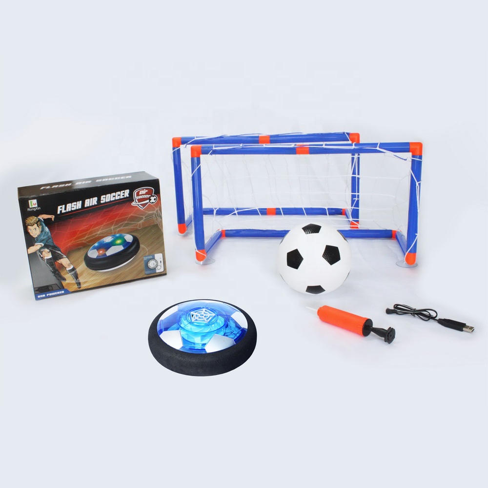 RX3385B Hover Soccer Ball Set Foam Bumper Indoor Sports Air Soccer Game with Led Light For Children