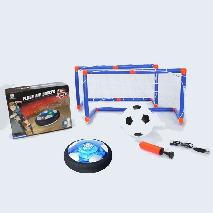 Hover Soccer Ball Set Foam Bumper Indoor Sports Air Soccer Game with Led Light For Children