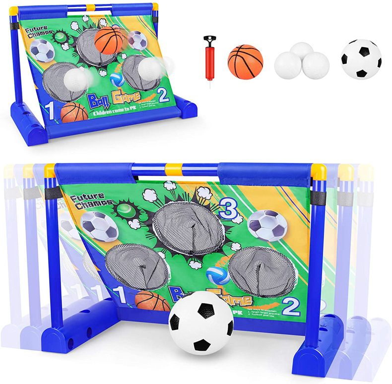 Electric soccer ball ball set indoor soccer ball game toys pitching machine moving training