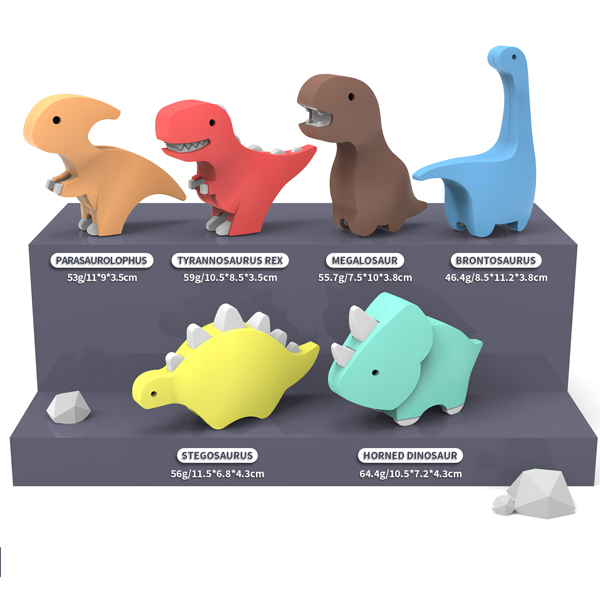 Megnetic dinosaur puzzles toys