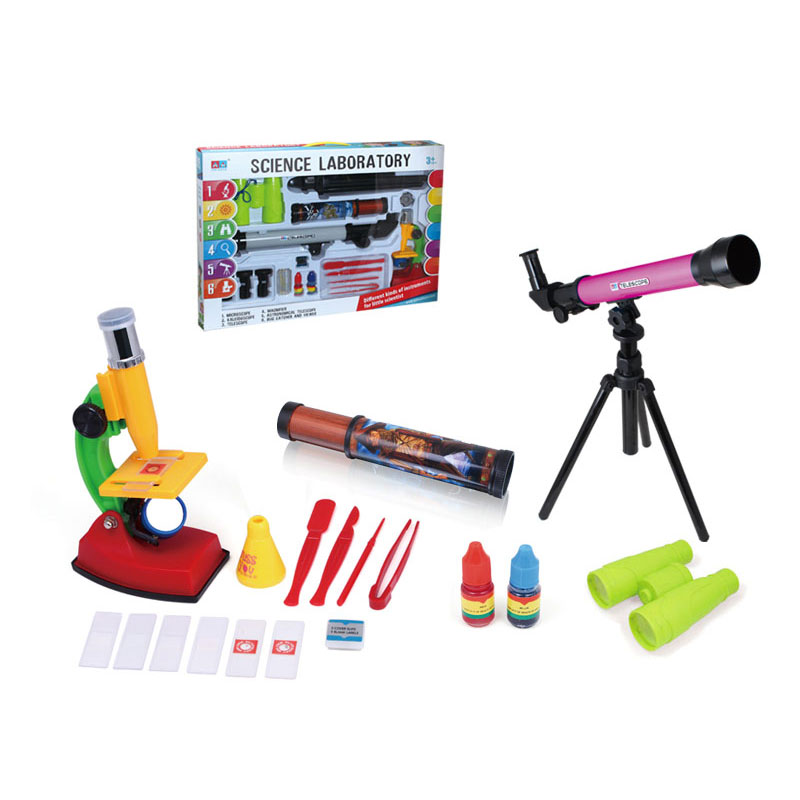 Science educational lab microscope toys for kids