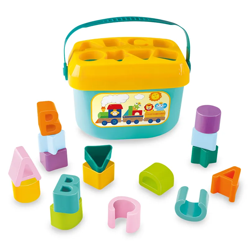 Baby’s First Blocks Shape Sorter Baby Toys ABC early education